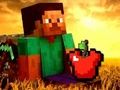 Гульня Apple Shooter Mineblox  онлайн