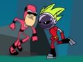 Гульня Teen Titans Go! Балотная атака  онлайн