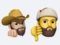 Гульня Галаваломка Memoji  онлайн