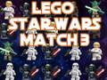 Гульня Lego Star Wars матч 3  онлайн