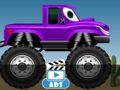 Гульня Дзіцячыя гонкі Monster Trucks  онлайн
