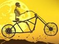 Гульня Хэлоўін Wheelie ровар  онлайн