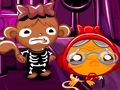 Гульня Monkey Go Happy Этап 575 Monkeys Go Halloween  онлайн