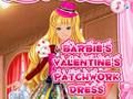 Гульня Пэчворк сукенка Barbie's Valentine's онлайн Гульня Пэчворк сукенка Barbie's Valentine's онлайн