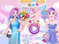 Гульня Барбі і Эльза ў Candyland онлайн Гульня Барбі і Эльза ў Candyland онлайн