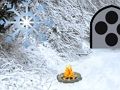 Гульня Уцёкі з зямлі шматкі снегу  онлайн