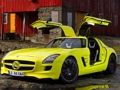 Гульня Галаваломка Mercedes-Benz SLS E-Cell  онлайн