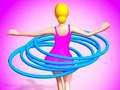 Гульня Адмоўцеся ад Hula Hoops Rush  онлайн