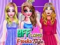 Гульня Стыль доўгіх сукенак BFF  онлайн