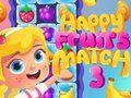 Гульня Шчаслівы садавіна Match3 онлайн