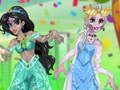 Гульня Прынцэса Cute Zombies Красавіцкая забава  онлайн
