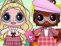 Гульня Popsy сюрпрызная школа мяккая дзяўчына онлайн