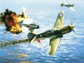 Гульня Авіяцыйнае мастацтва Air Combat Slide  онлайн