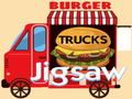 Гульня Пазл Burger Trucks  онлайн