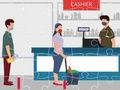 Гульня Галаваломка сацыяльнага дыстанцыявання  онлайн