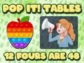 Гульня Pop It Tables  онлайн