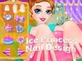 Гульня Дызайн пазногцяў Ice Princess  онлайн