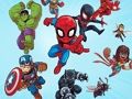 Гульня Памяць супергерояў Marvel  онлайн