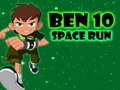 Гульня Бэн 10 Space Run онлайн Гульня Бэн 10 Space Run онлайн