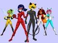 Гульня Вытворца Ladybug & Cat Noir  онлайн