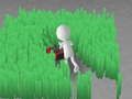 Гульня Зрэз травы 3D  онлайн