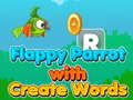 Гульня Flappy Parrot са стварэннем слоў  онлайн