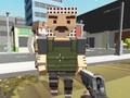 Гульня Блок Pixel Cop: Gun Craft у рабаўніках свету онлайн