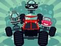 Гульня Вар'яты Monster Trucks Памяць  онлайн