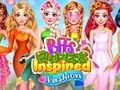 Гульня Мода, натхнёная кветкамі BFFs  онлайн