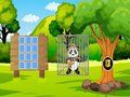 Гульня Выратуйце Panda Explorer  онлайн