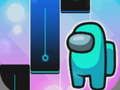 Гульня Among Us Piano Tiles Самазванец  онлайн