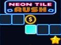 Гульня Неонавая плітка Rush  онлайн
