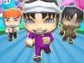 Гульня Хлопцы Chibi Fall Run Knockdown онлайн