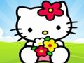Гульня Пазл Hello Kitty  онлайн