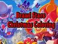 Гульня Калядная размалёўка Brawl Stars  онлайн