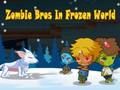 Гульня Zombie Bros у замарожаным свеце  онлайн
