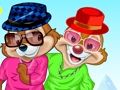Гульня Chip N Dale Wressup онлайн