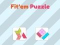 Гульня Галаваломка Fit'em  онлайн