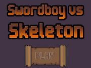 Гульня Swordboy супраць шкілета  онлайн