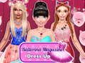 Гульня Часопіс Ballerina Dress Up  онлайн