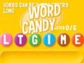 Гульня Слова Candy  онлайн