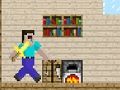 Гульня Уцёкі з дому Noobcraft  онлайн
