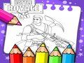 Гульня Кніжка-размалёўка Fortnite  онлайн