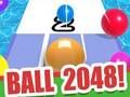 Гульня Мяч 2048  онлайн