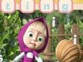 Гульня Маша і мядзведзь: чароўныя словы  онлайн