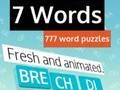 Гульня 7 Words 777 Слоўныя галаваломкі  онлайн