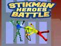 Гульня Бітва герояў Stickman  онлайн