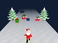 Гульня 3D Бег Санты  онлайн