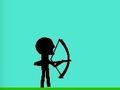 Гульня Stickman Archer 2d онлайн