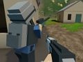 Гульня Pixel Village Battle 3D онлайн